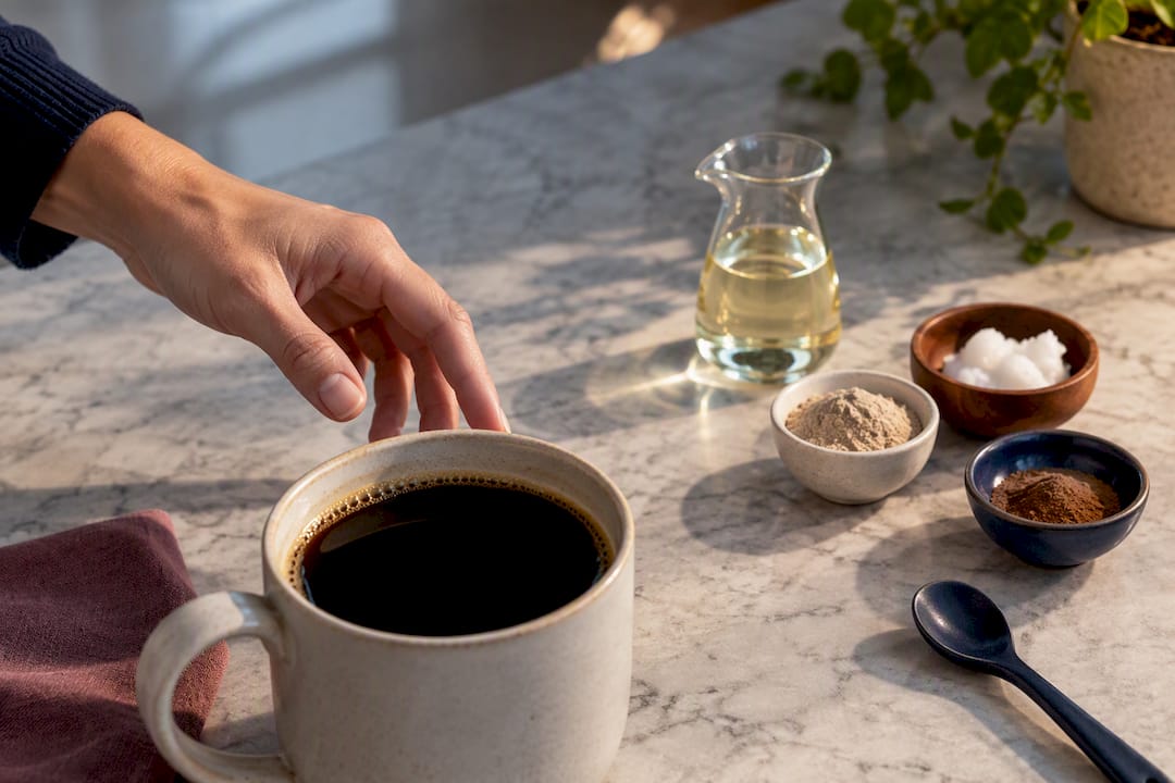 Comparing coffee additions during a fast