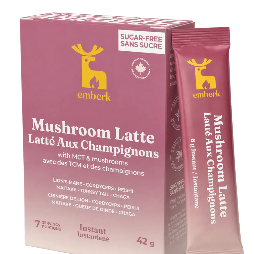 mushroom latte travel pack