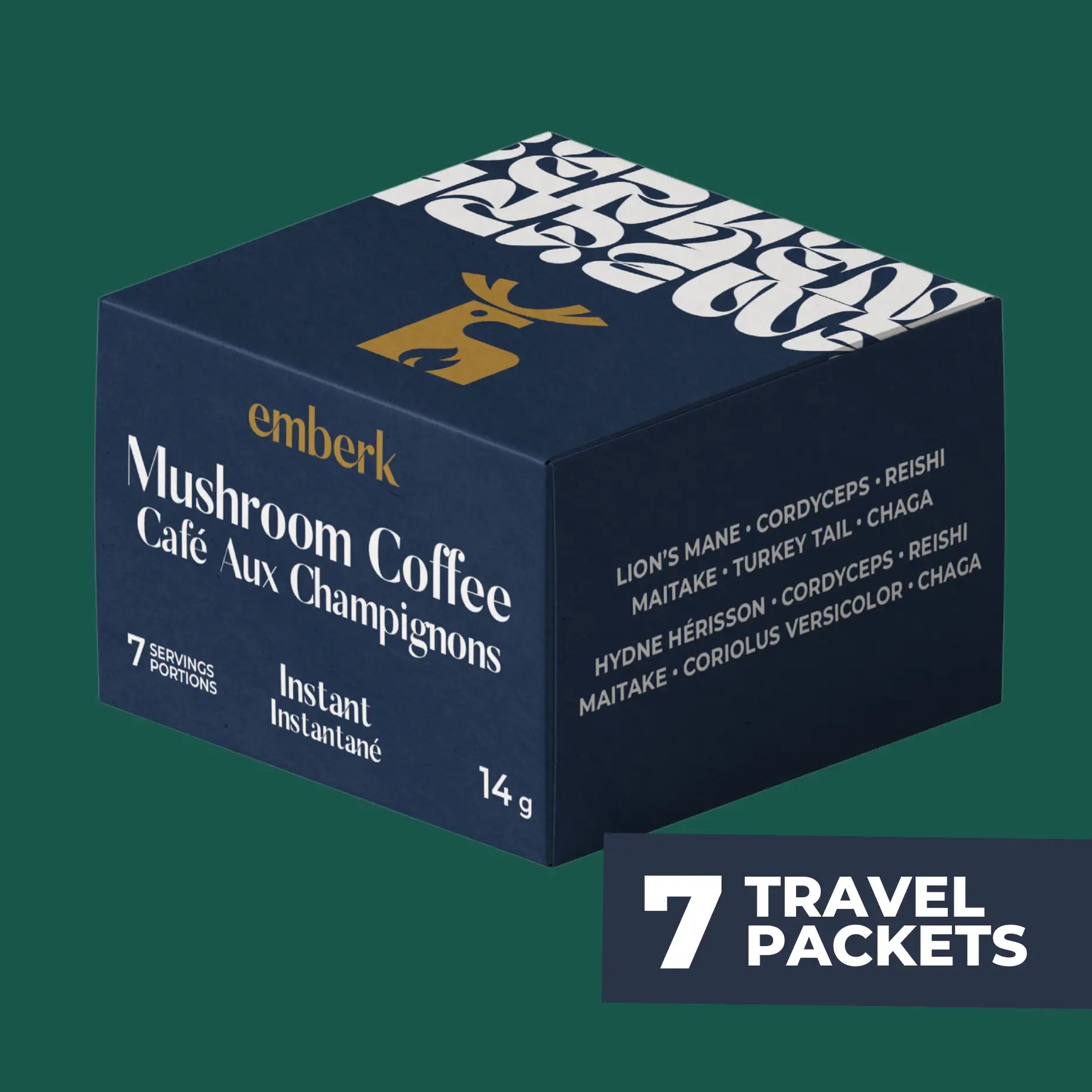 EXCLUSIVE Mushroom Coffee Travel Sachet 7-pack